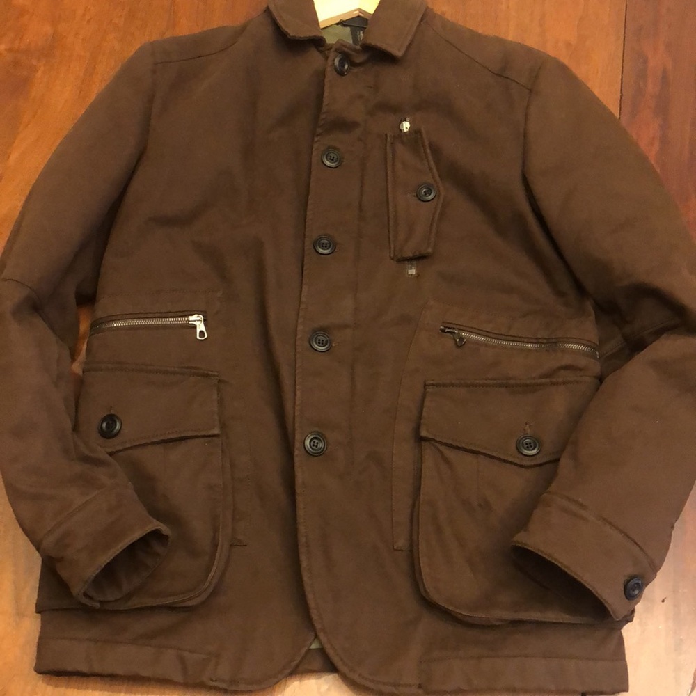 Stunning Messagerie Utility Chore Jacket made In Italy